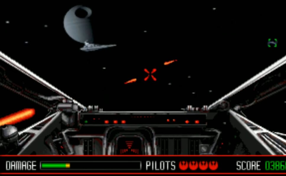 Star Wars - Rebel Assault - геймплей игры Panasonic 3do